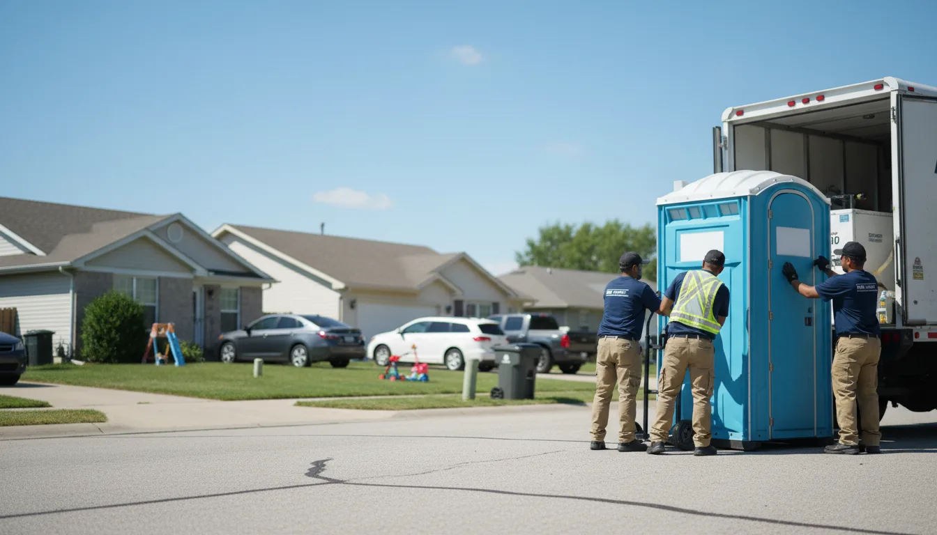 Standard Porta Potty Rentals in La Vista, NE near me